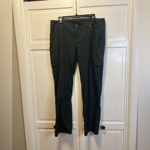 Kuhl  Free Flex Roll Up Pants Size Women’s 16 Short Color Dark Gray